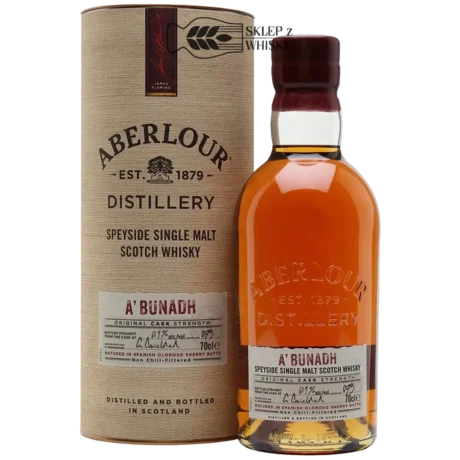 Aberlour A'bunadh Speyside single malt scotch whisky, 700 ml, w pudełku