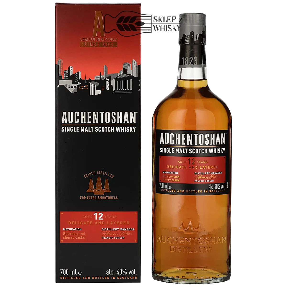 Auchentoshan 12 700 ml