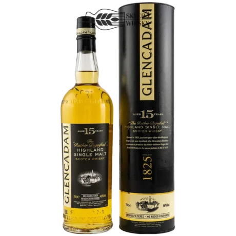 Glencadam 15-letnia szkocka whisky single malt, z regionu Highland, 700 ml, w pudełku