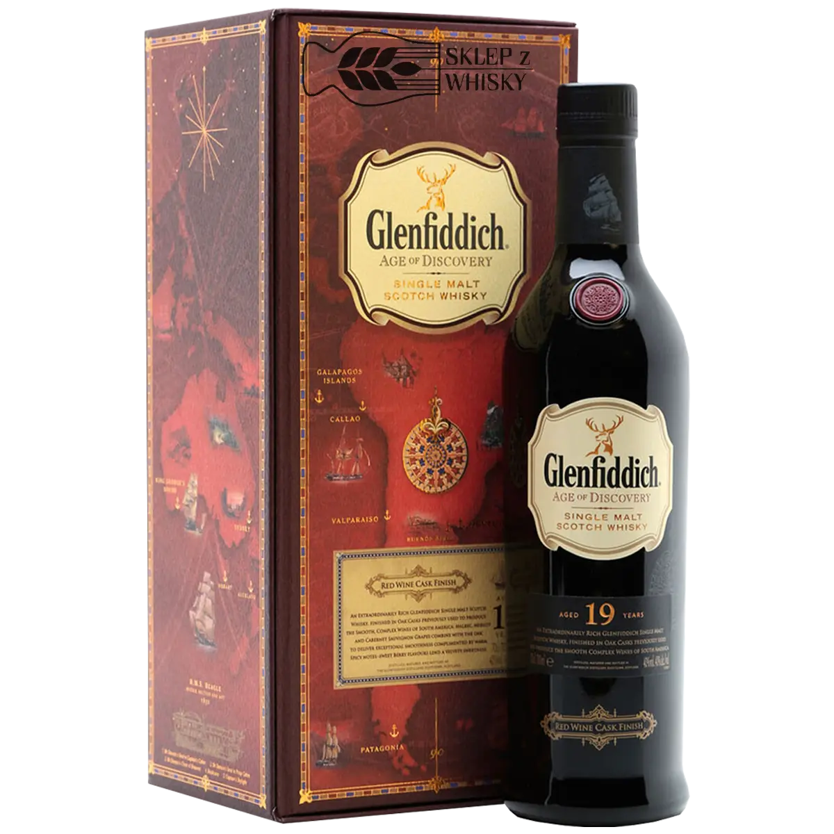 Glenfiddich 19 Age of Discovery Red Wine 700ml