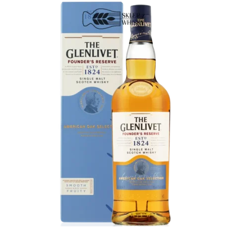 Glenlivet Founders Reserve szkocka whisky single malt z regionu Speyside 700 ml w pudełku