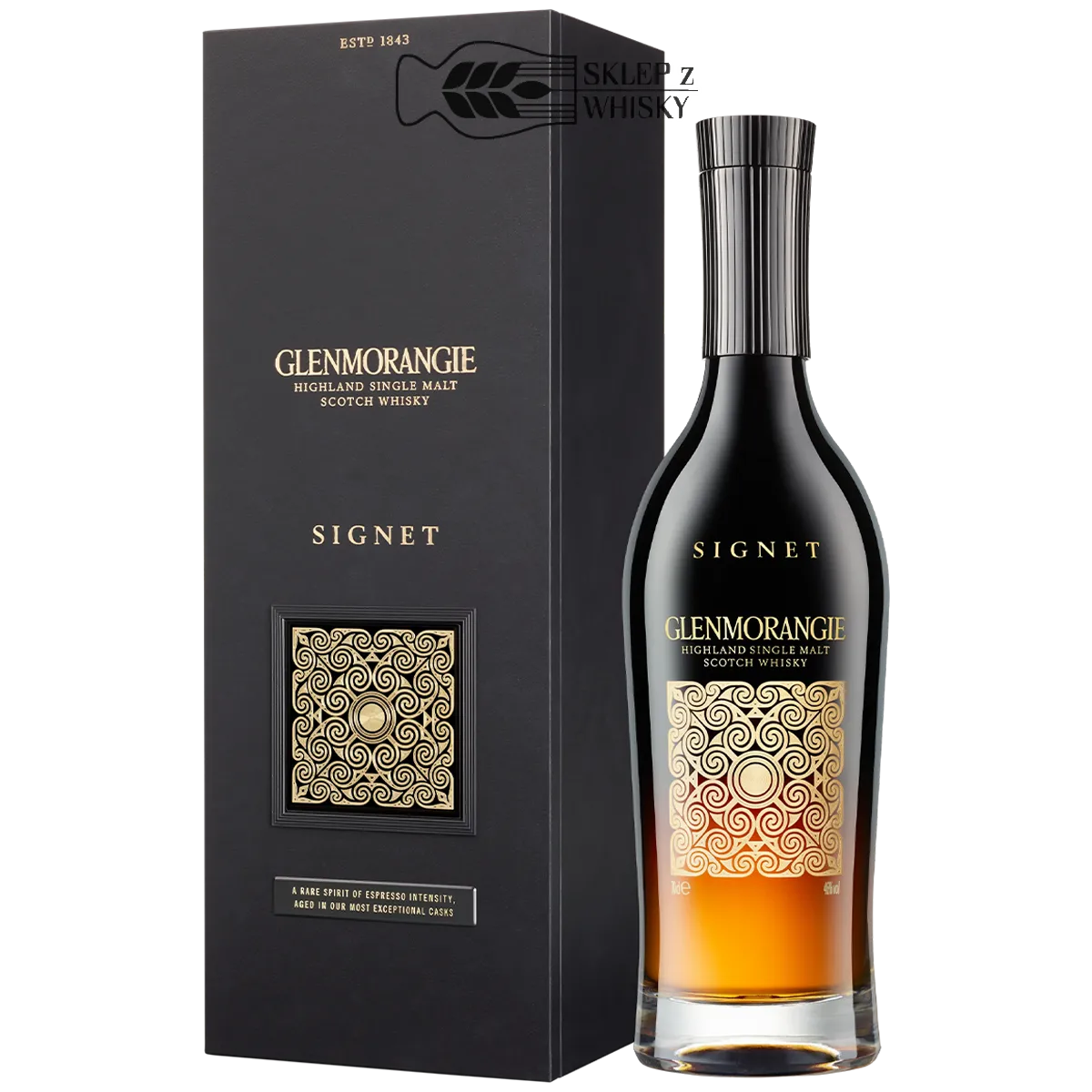 Glenmorangie Signet - szkocka whisky single malt z regionu Highland, 700 ml z pudełkiem