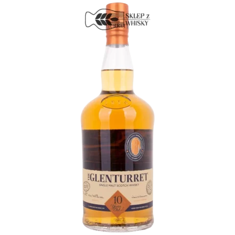 Glenturret 10 YO - szkocka whisky single malt, z regionu Highlands, 700 ml