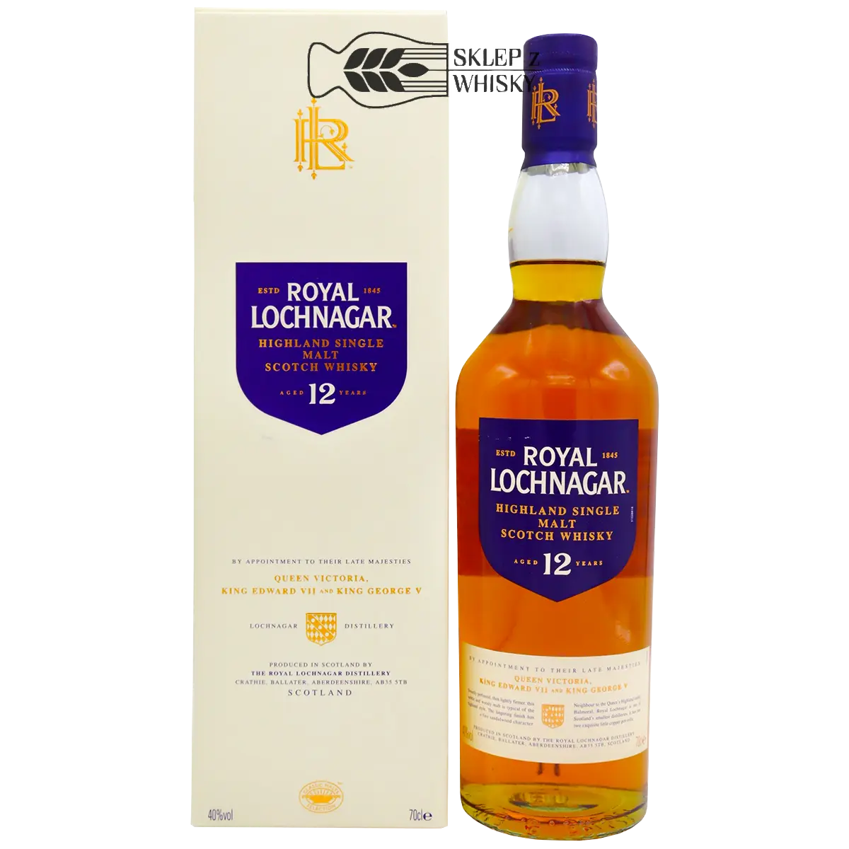 Royal Lochnagar 12 YO 700 ml z pudełkiem