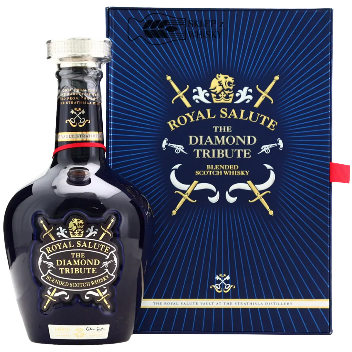 Royal Salute 21 YO The Diamond Tribute - szkocka whisky blended, 700 ml, w pudełku