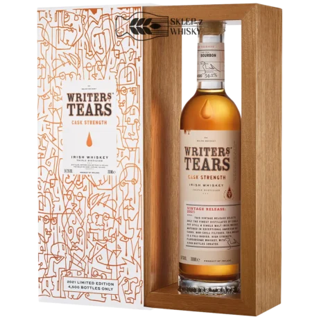 Writers Tears Cask Strength 2021 - irlandzka whiskey mieszana, 700 ml, w pudełku