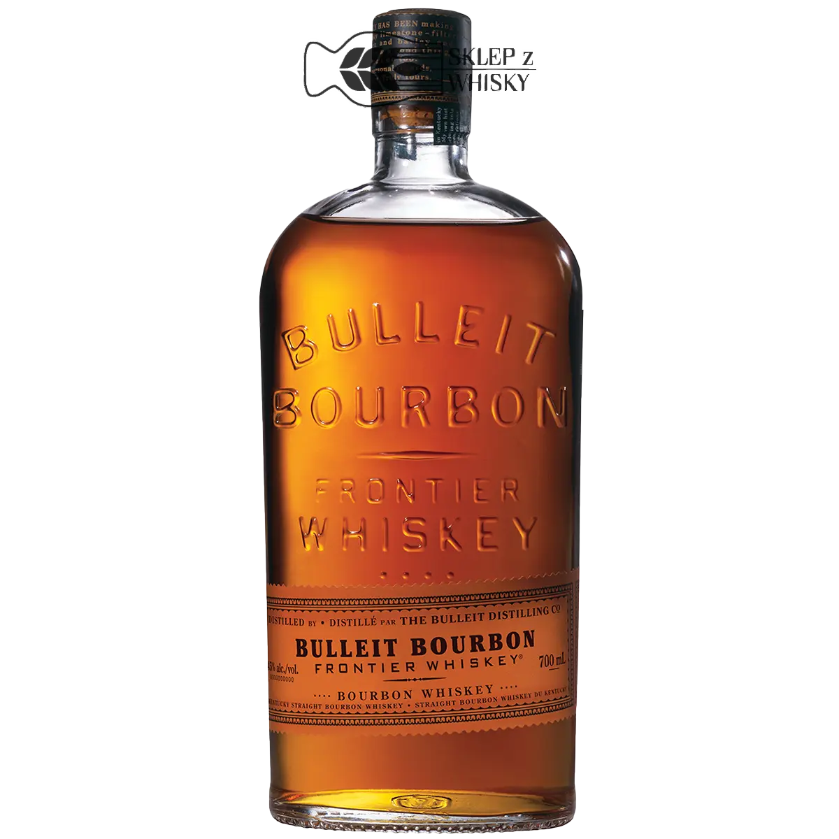 Bulleit Bourbon Frontier - Kentucky Straight bourbon whiskey 700 ml butelka