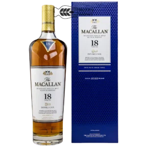 Macallan 18 YO Double Cask - szkocka whisky single malt z regionu Speyside, 700 ml, w pudełku