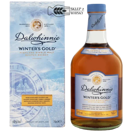 Dalwhinnie Winter's Gold - szkocka whisky single malt z regionu Highland, 700 ml, w pudełku