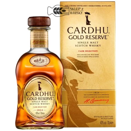 Cardhu Gold Reserve - szkocka whisky single malt z regionu Speyside, 700 ml w pudełku