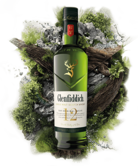 Glenfiddich 12-letnia szkocka whisky single malt, z regionu Speyside, 700 ml beautyshot