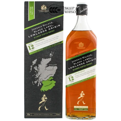 Johnnie Walker Lowland Origin 12-letnia whisky blended, 700 ml, pudełko