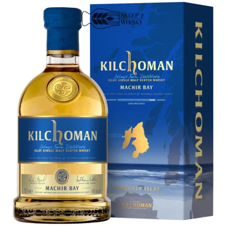 Kilchoman Machir Bay szkocka whisky single malt z regionu Islay, 700 ml w pudełku