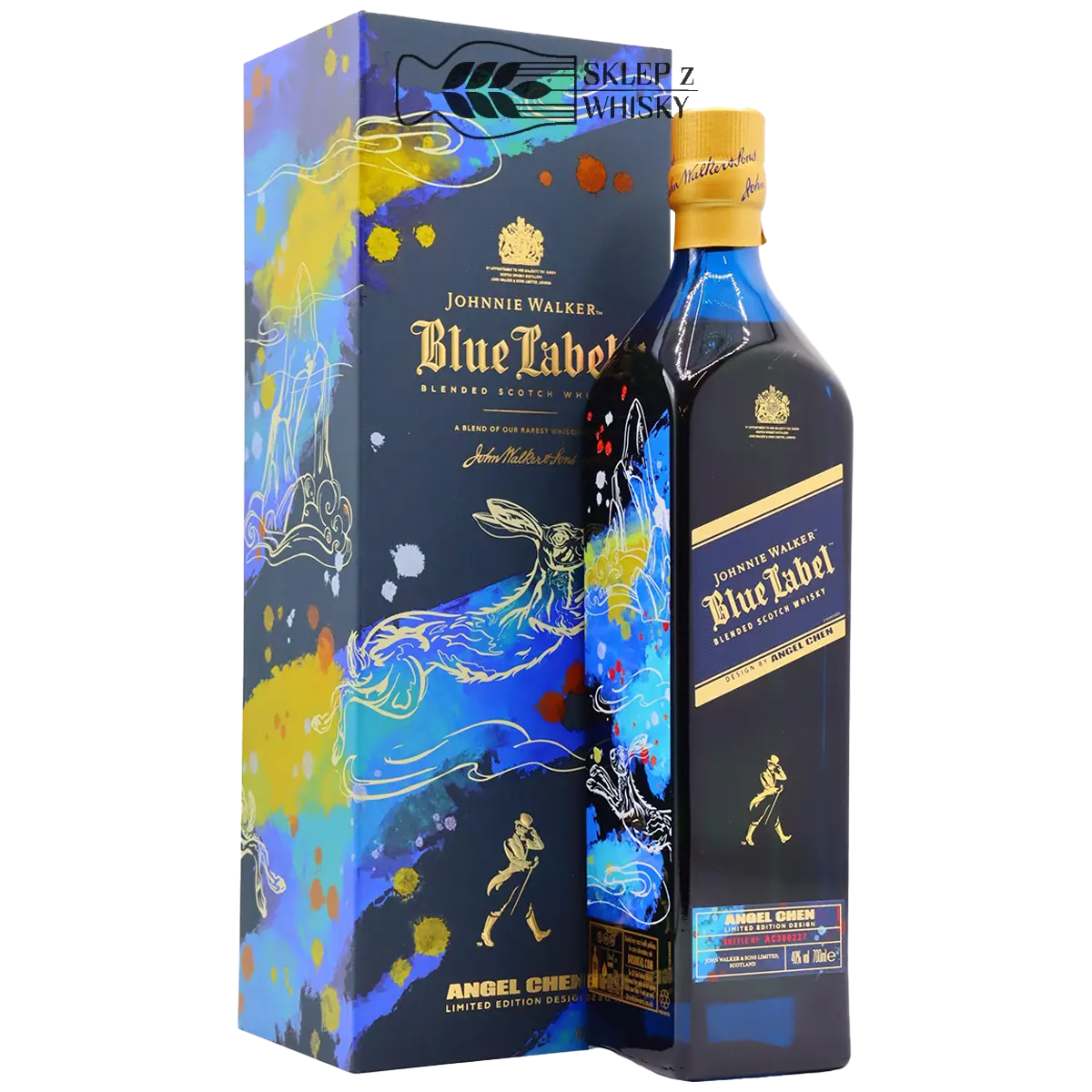 Johnnie Walker Blue Label Year Of The Rabbit - szkocka whisky blended, 700 ml, w pudełku