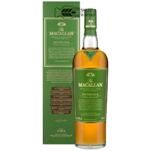 Macallan Editon No. 4 - szkocka whisky single malt z regionu Speyside, 700 ml, w pudełku