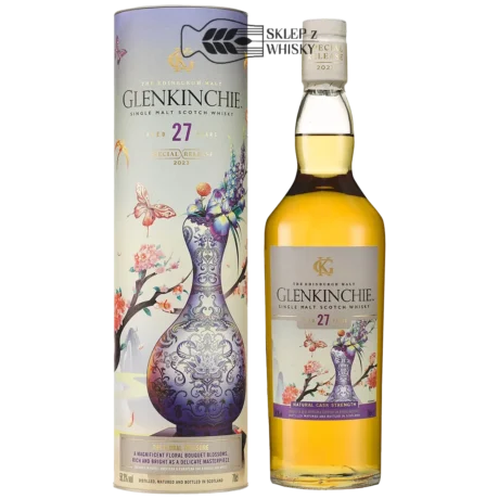 Glenkinchie 27 YO Diageo Special Release (DSR) 2023 - szkocka whisky single malt z regionu Lowlands, 700 ml, w pudełku