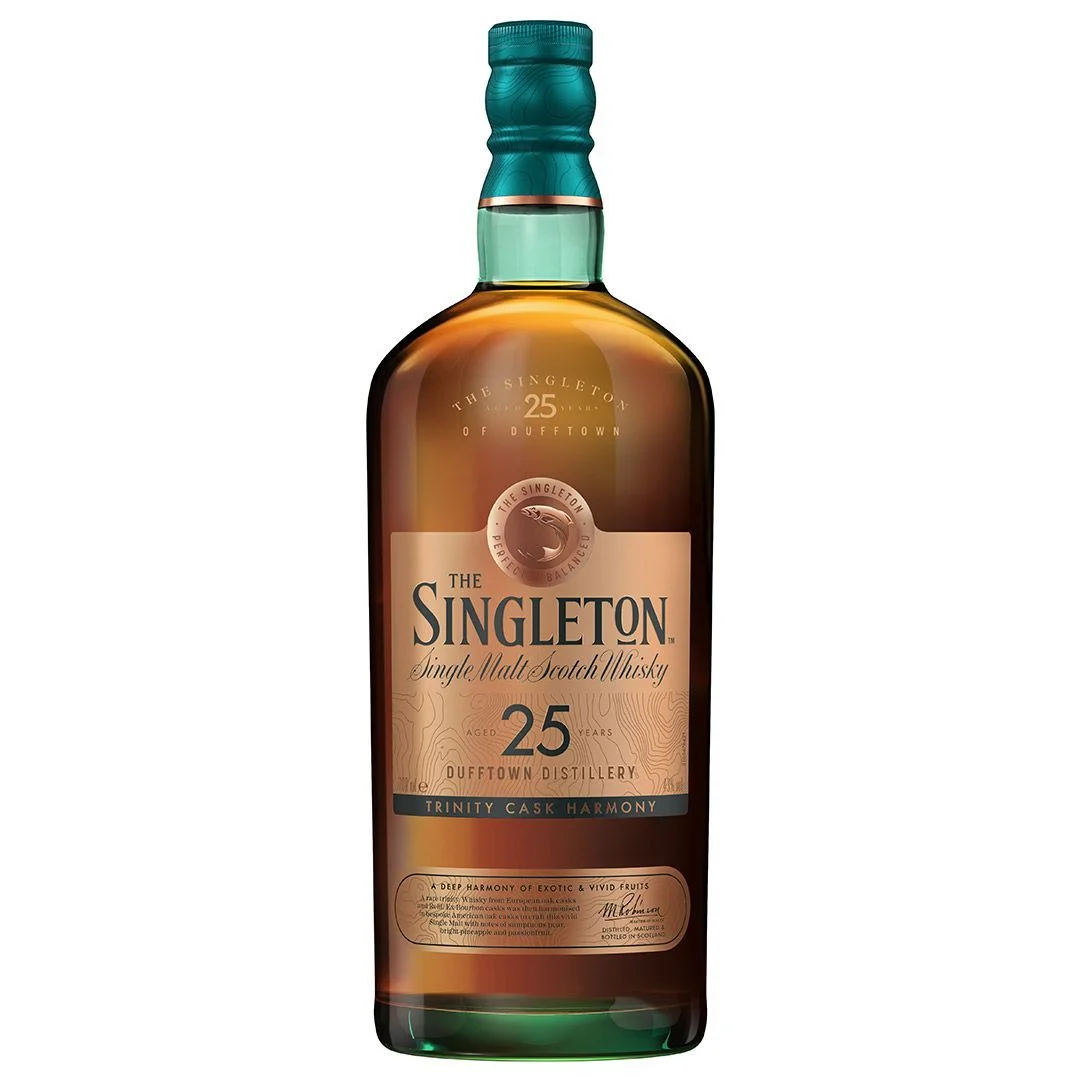 Singleton of Dufftown 25 YO Trinity Cask Harmony - szkocka whisky single malt, z regionu speyside, 700 ml, w pudełku