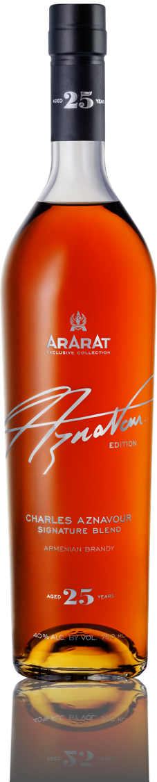 Ararat 25 YO Charles Aznavour Signature Blend — Ormiańskie brandy, 700 ml