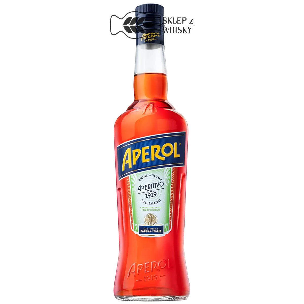 Aperol — włoski likier, aperitif - butelka 700 ml