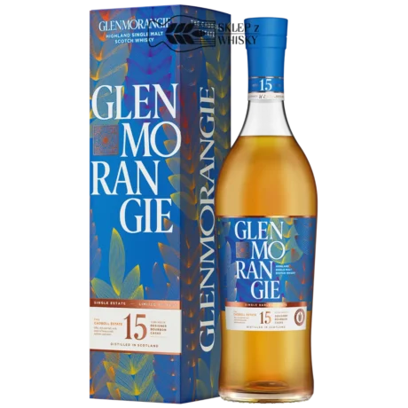 Glenmorangie Cadboll Estate 15 YO - Highland single malt scotch whisky, 700 ml, w pudełku