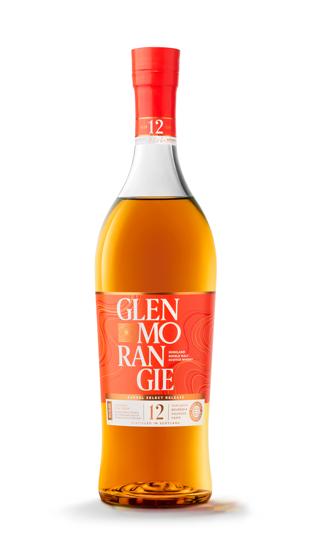Glenmorangie Calvados Finish - szkocka whisky single malt z regionu Highlands, butelka 700 ml.