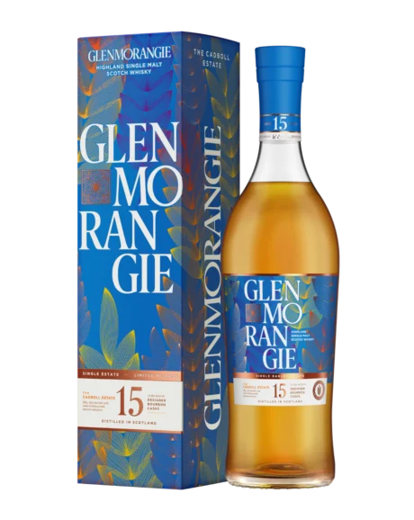 Glenmorangie Cadboll Estate 15 YO - Highland single malt scotch whisky, 700 ml, w pudełku