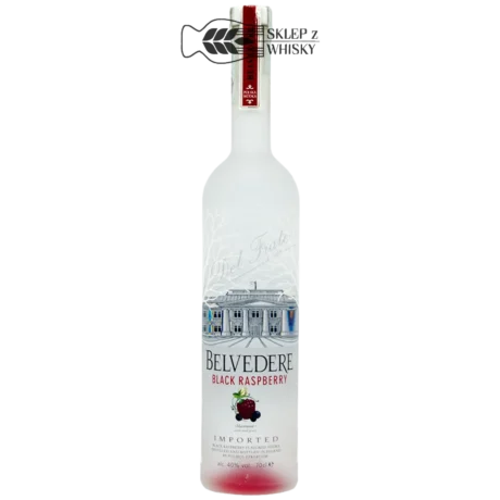 Belvedere Vodka Black Raspberry — Polski napój spirytusowy, butelka 700 ml