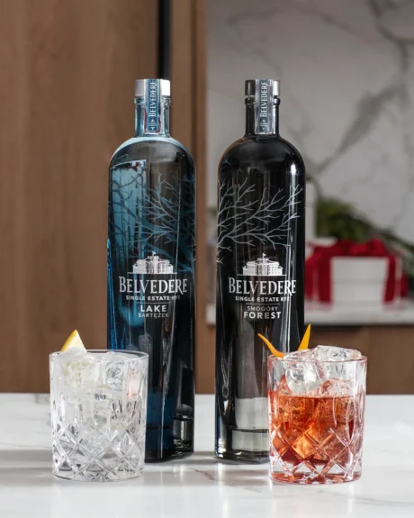 Belvedere Vodka Smogóry Forest, Lake Bartężek Single Estate — Polska wódka, butelki 700 ml, drinki