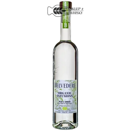 Belvedere Organic Infusions Pear & Ginger — Polska Wódka smakowa, butelka 700 ml