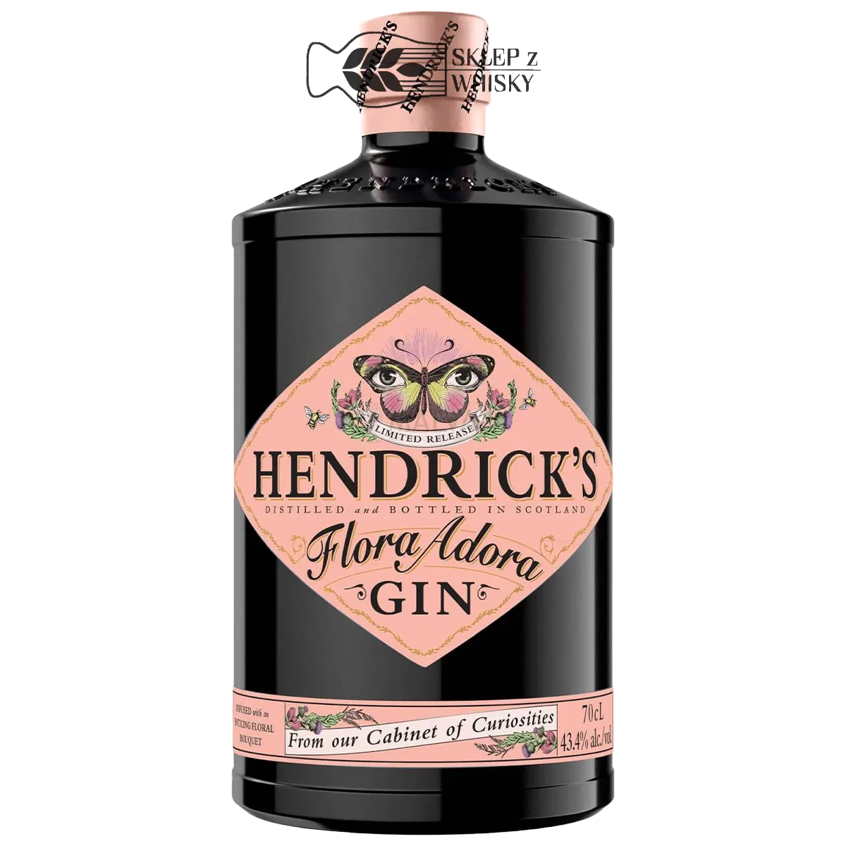Hendrick's Gin Flora Adora — Szkocki Gin destylowany, butelka 700 ml
