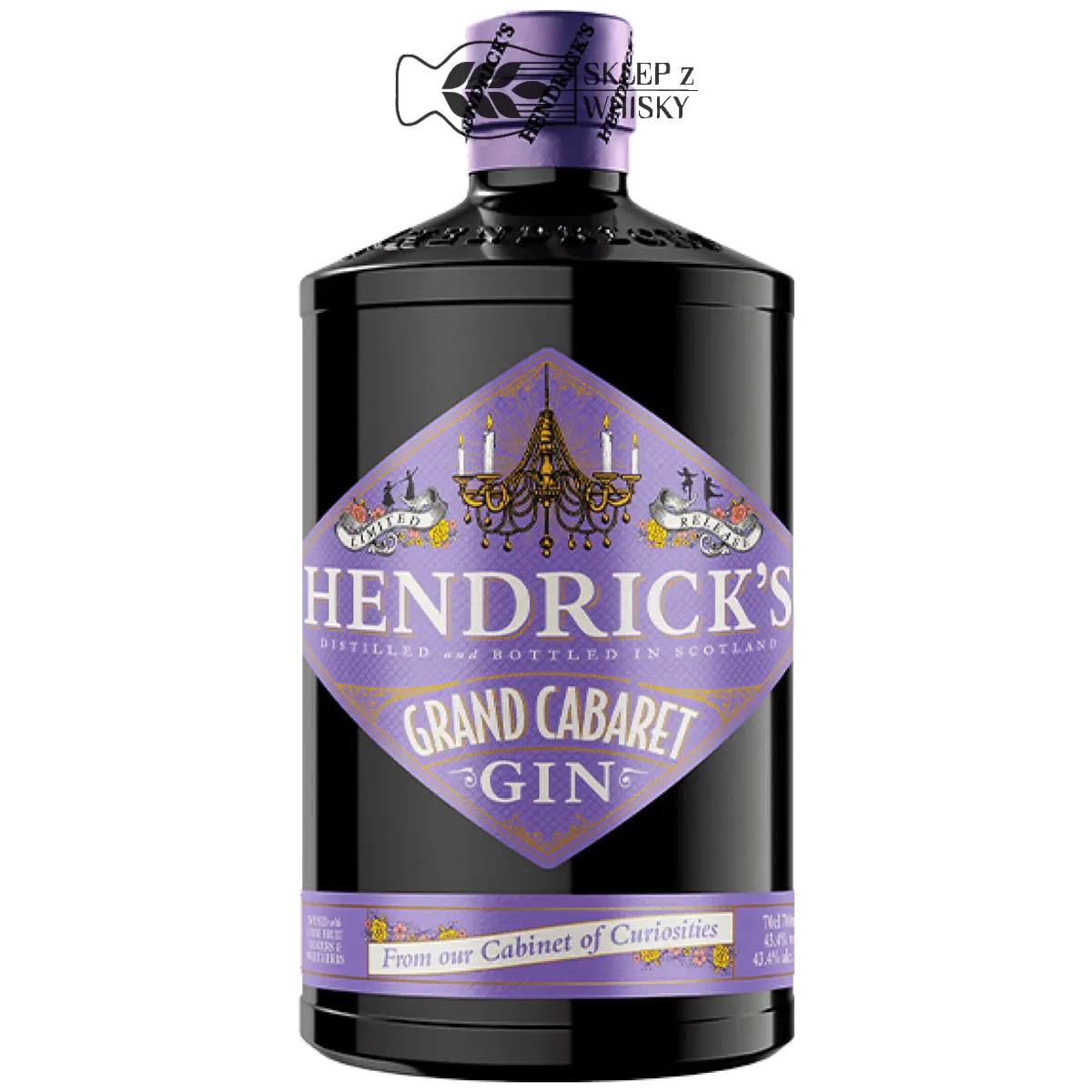 Hendrick's Gin Grand Cabaret — Szkocki Gin destylowany, butelka 700 ml