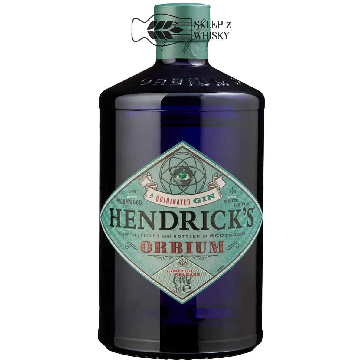 Hendrick's Gin Orbium — Szkocki Gin destylowany, butelka 700 ml