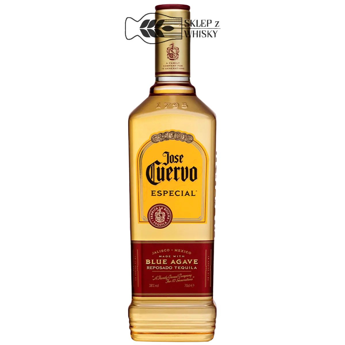 Jose Cuervo Especial Reposado — meksykańska tequila, butelka 700 ml
