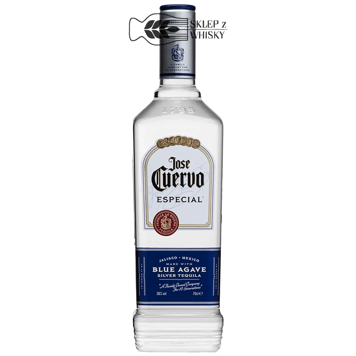 Jose Cuervo Especial Silver — meksykańska tequila, butelka 700 ml