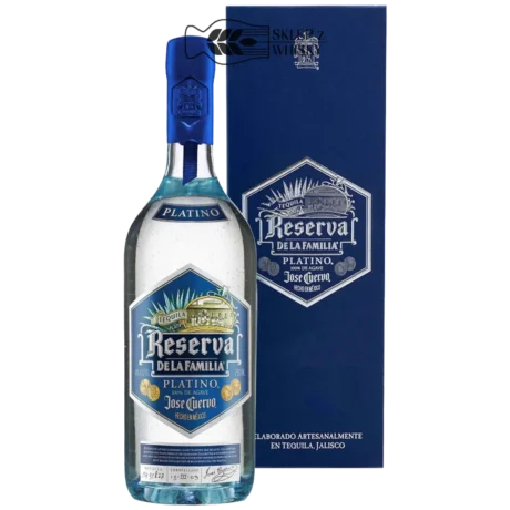 Jose Cuervo Reserva De La Familia Platino - biała tequila, 700 ml, w pudełku