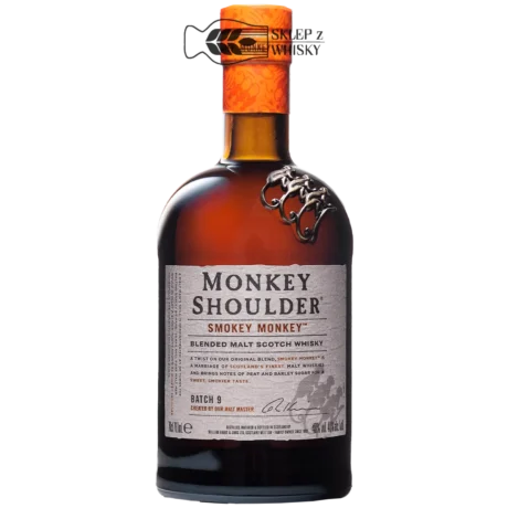 Monkey Shoulder Smokey Monkey - szkocka whisky blended malt, 700 ml