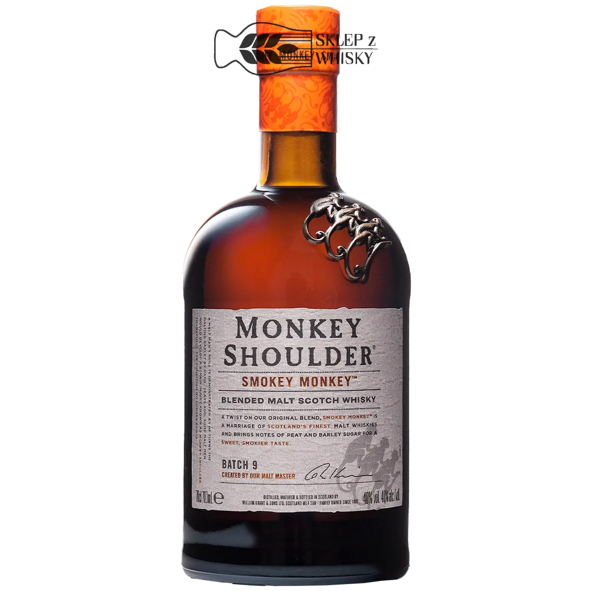 Monkey Shoulder Smokey Monkey - szkocka whisky blended malt, 700 ml
