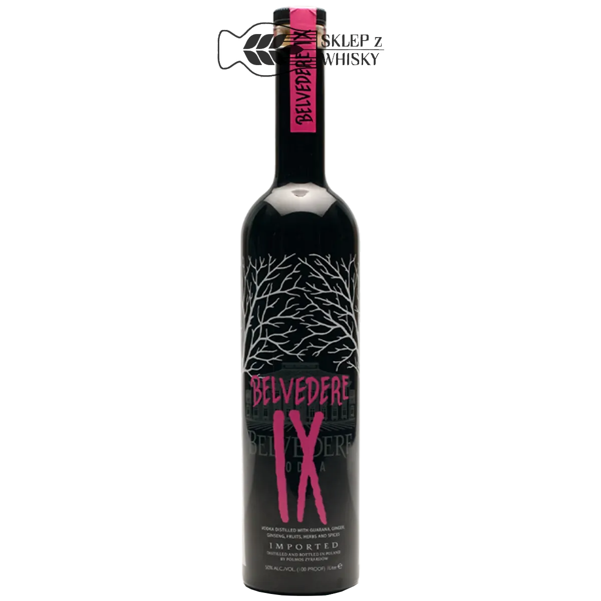 Belvedere IX Vodka — Polski napój spirytusowy, butelka 700 ml