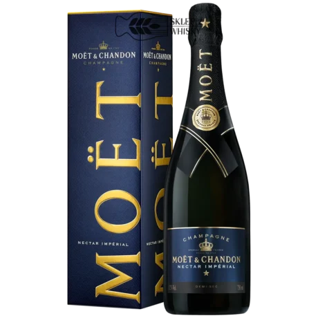 Moet & Chandon Nectar Imperial — Francuskie wino musujące, szampan, 750 ml, pudełko