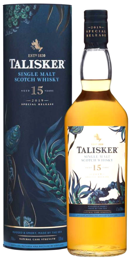 Talisker 15-letni Diageo Special Release 2019 - Island single malt scotch whisky 700 ml w tubie