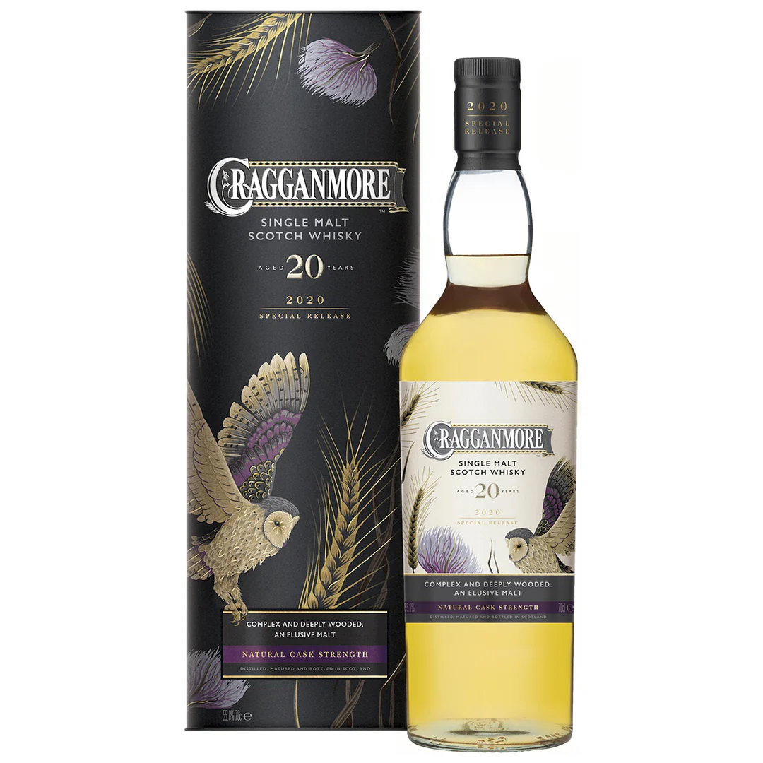 Cragganmore 20 YO Diageo Special Release - szkocka whisky single malt z regionu Speyside 700 ml z pudełkiem