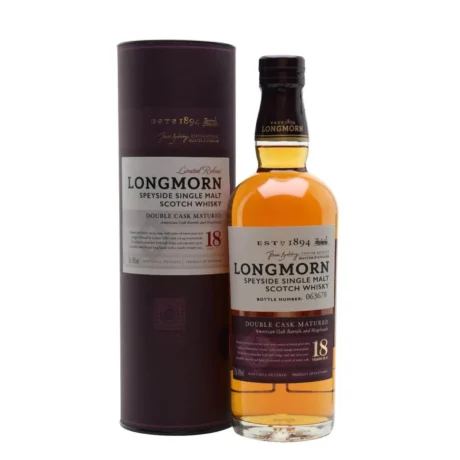 Longmorn 18 YO - szkocka whisky single malt, butelka 700 ml, tuba