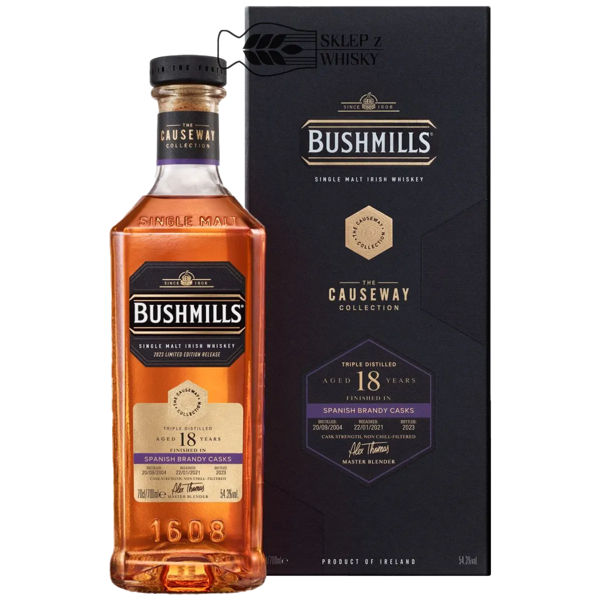 Bushmills 18YO Spanish Brandy 700 ml