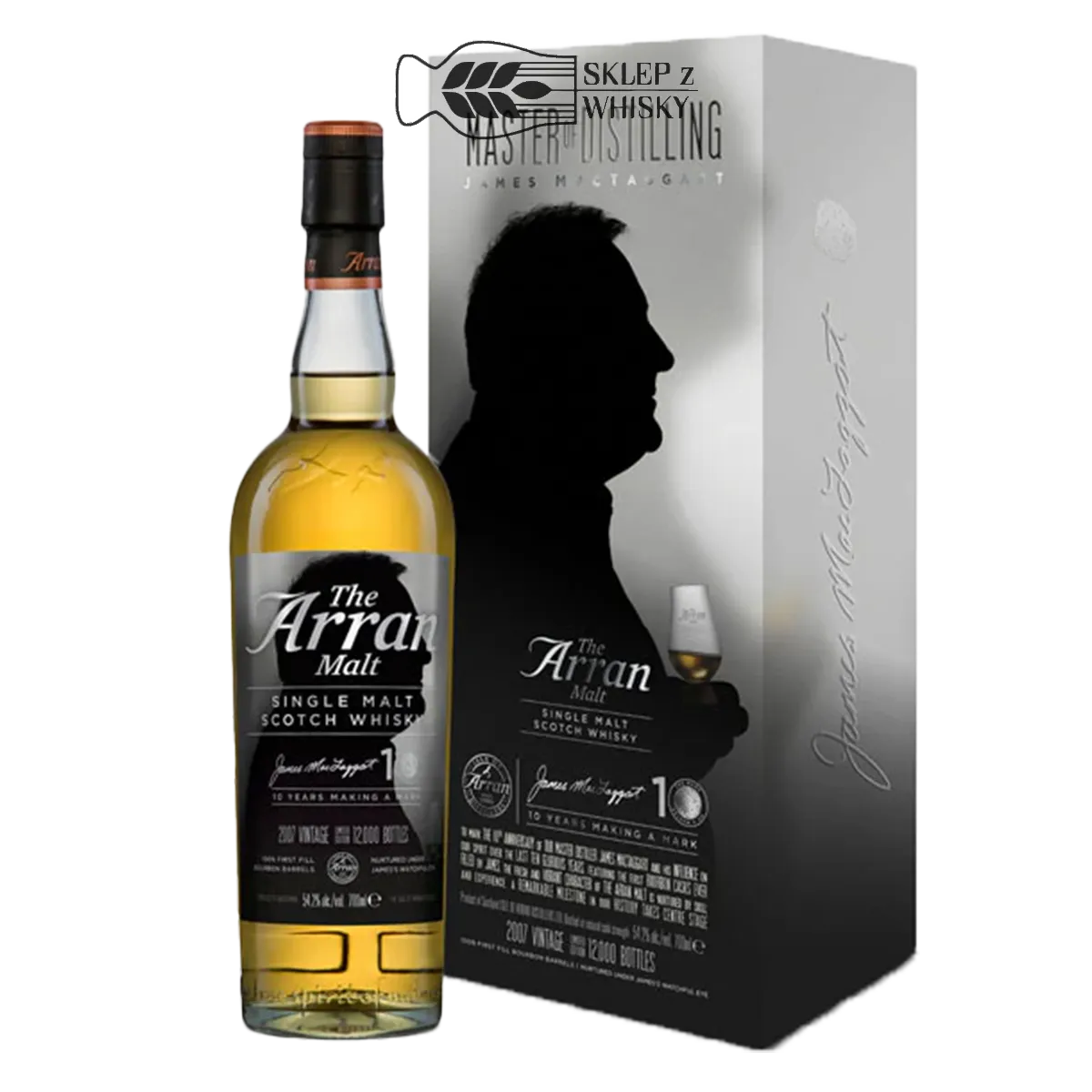 Arran 10YO James Mactaggart 700ml