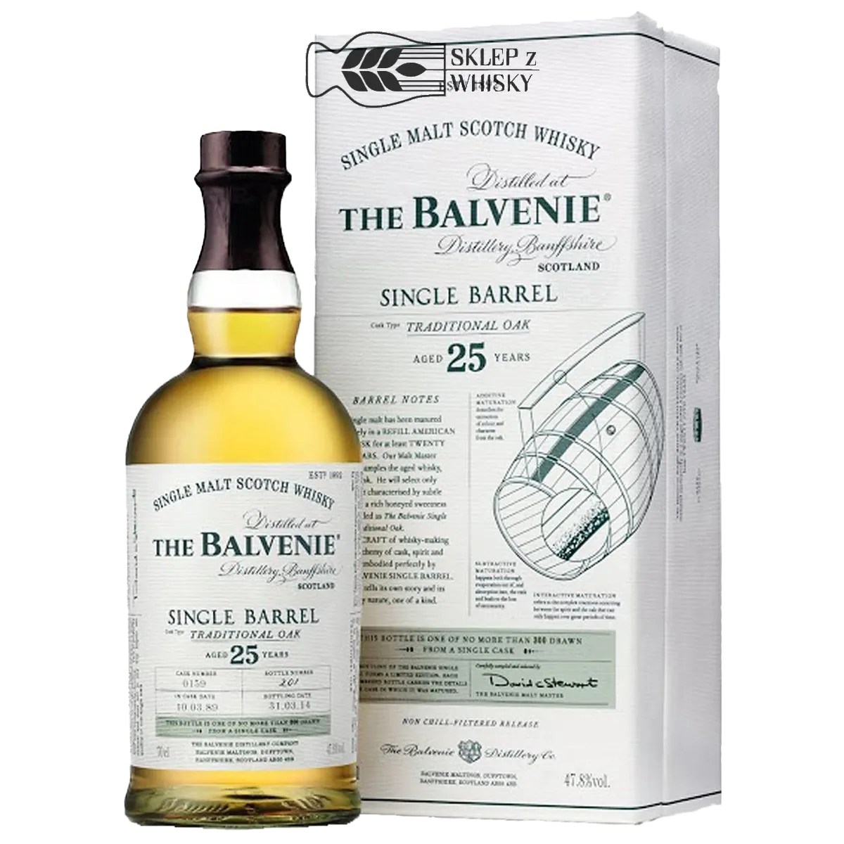 Balvenie 25YO Single Barrel 700ml