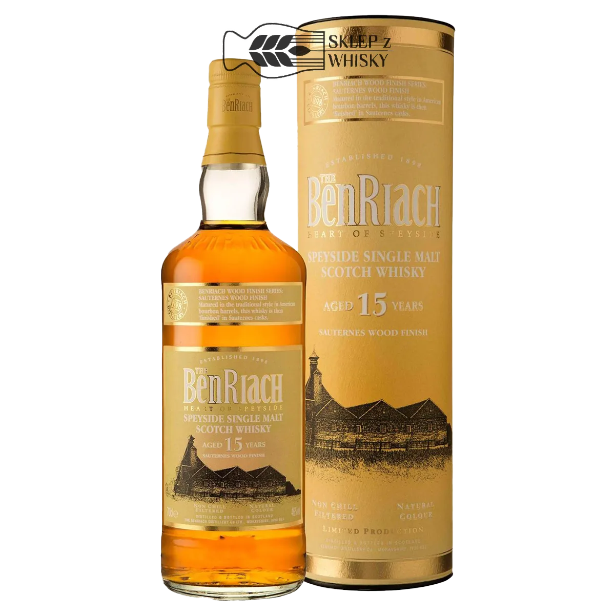 Benriach 15YO Sauternes 700ml