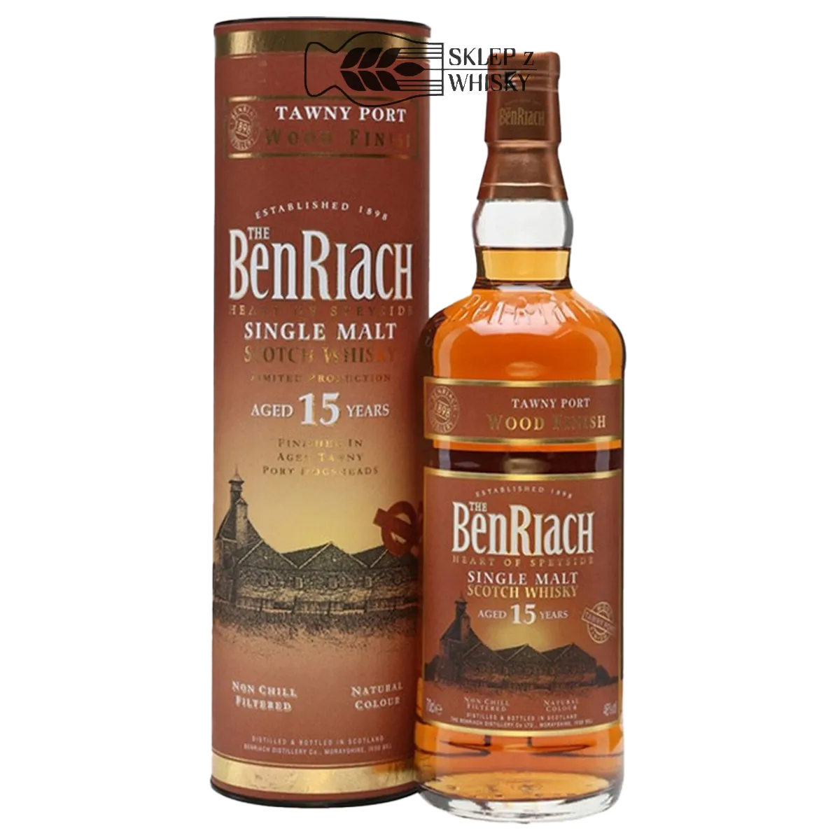 Benriach 15YO Tawny Port 700ml