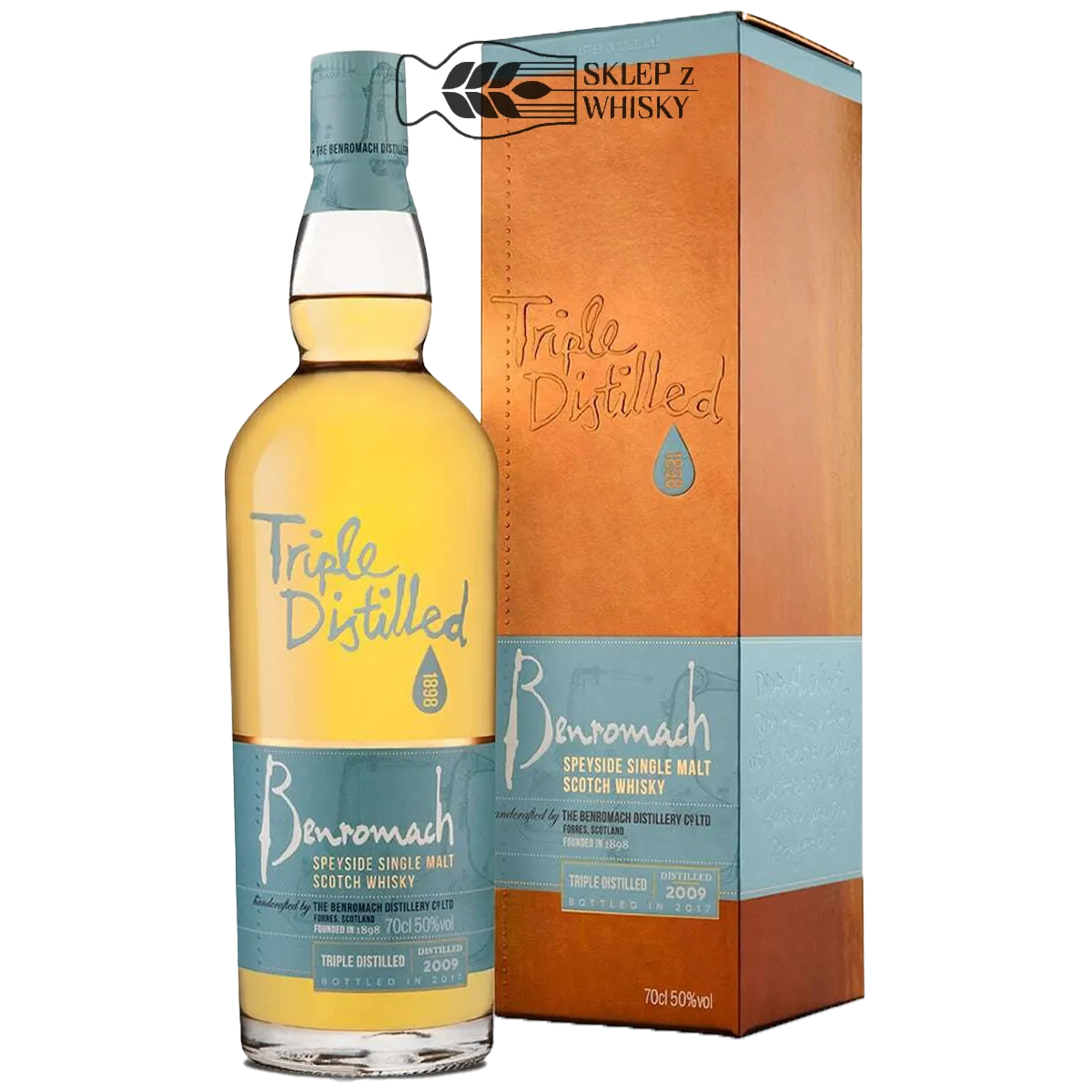 Benromach Triple Distilled 2009 700ml