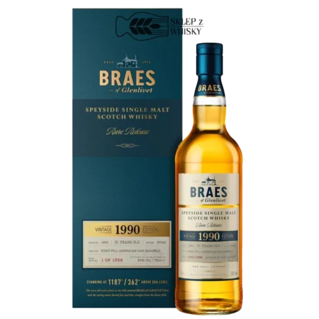 Braes Of Glenlivet Vintage 1990 31YO 700 ml