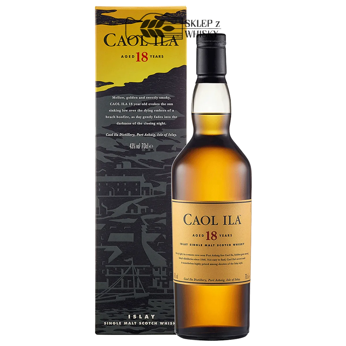 Caol Ila 18YO Unpeated Malt 700 ml